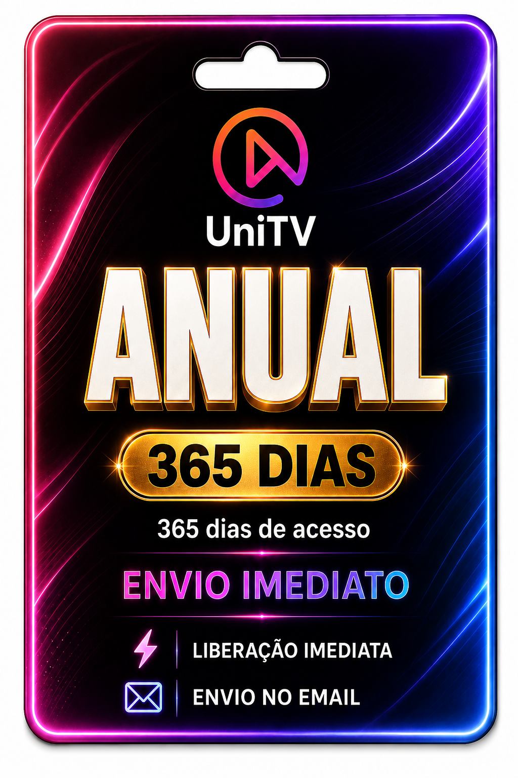 Gift Card UniTV 365 Dias